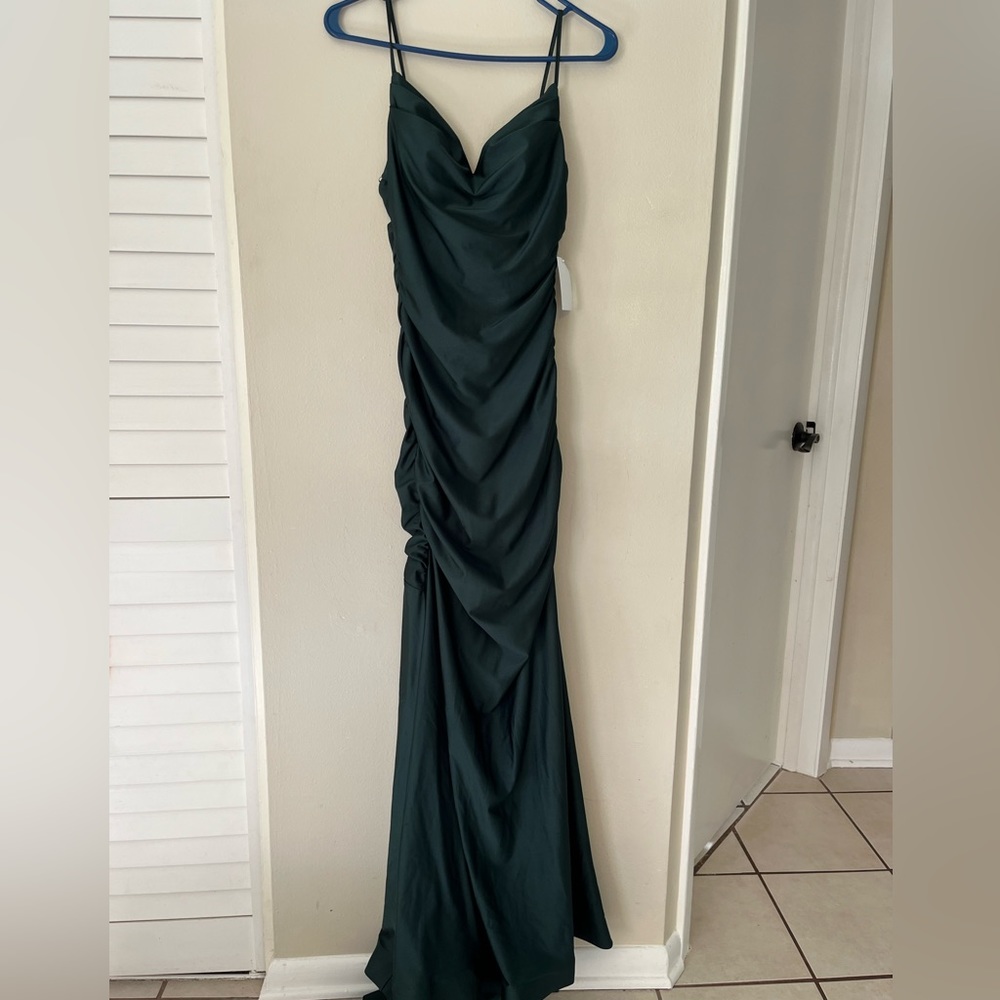 Formal green dress